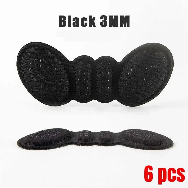 Color: Red, Ships From: CHINA - 2/4/6PCS Women Insoles Shoes High Heel Pad Adjust Size Adhesive Heels Pads Liner Grips Protector Sticker Pain Relief Foot Care