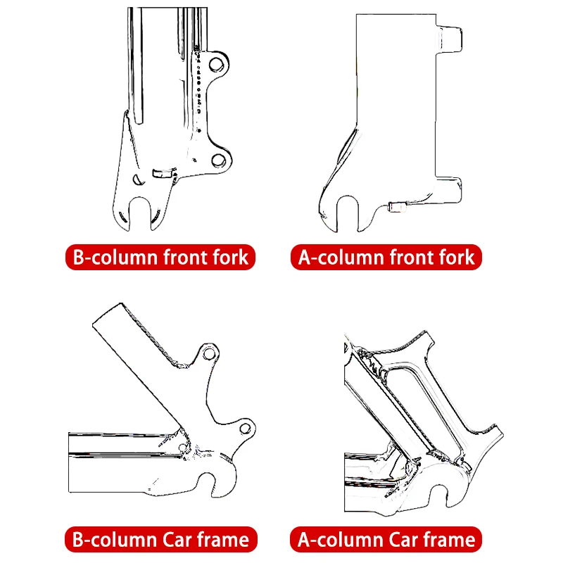 Color: Burgundy - MTB Brake Disc Adapter Hydraulic Brakes Bracket IS PM Brake Caliper Disc Post Mount Adapter for 140 160 180 203mm Rotor