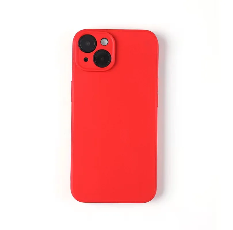 Color: Red, Material: Cotton Fabric - Luxury Silicone Phone Case for iPhone 11 12 13 14 15 Pro Max Mini Soft Candy Cover for iPhone XR XS Max 7 8 Plus SE 2020 Cases