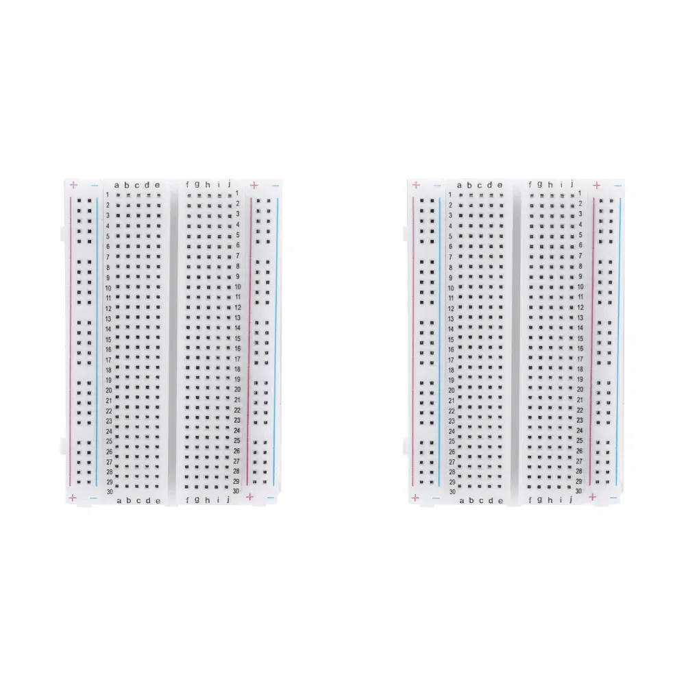 Color: Orange, Ships From: CHINA - 1-10Pc 400 Tie Points Solderless PCB Breadboard Spliceable Universal MB102 Breadboard DIY Bread Board for Experiment Test Robot