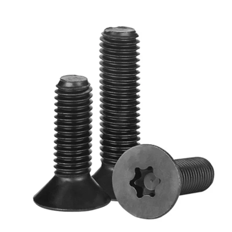 Size: M1.2, Length: 60mm - 10pcs/lot Flat Countersunk Screw Six Lobe Bolt Machine screw M2 M2.5 M3 M4 M5 M6 M8 M10 Black 304 Stainless Steel Torx Head