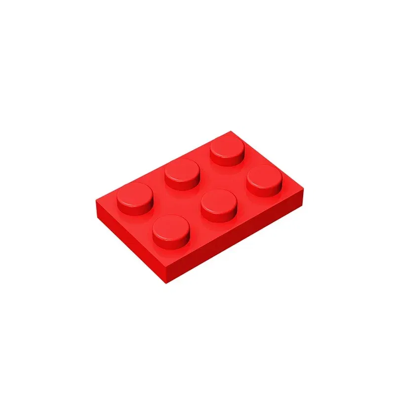 Color: NAVY - Gobricks GDS-510 Plate 2 x 3 compatible  with lego 3021 pieces of children's DIY building block Particles Plate DIY