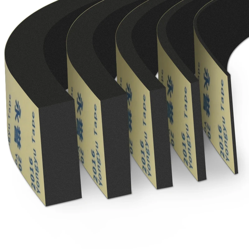 Color: black, Width: 12mm - EVA Seal Foam Tape T Weather Stripping for Door and Window,High Density Single Sided Closed Cell Door Insulation Weather Strip