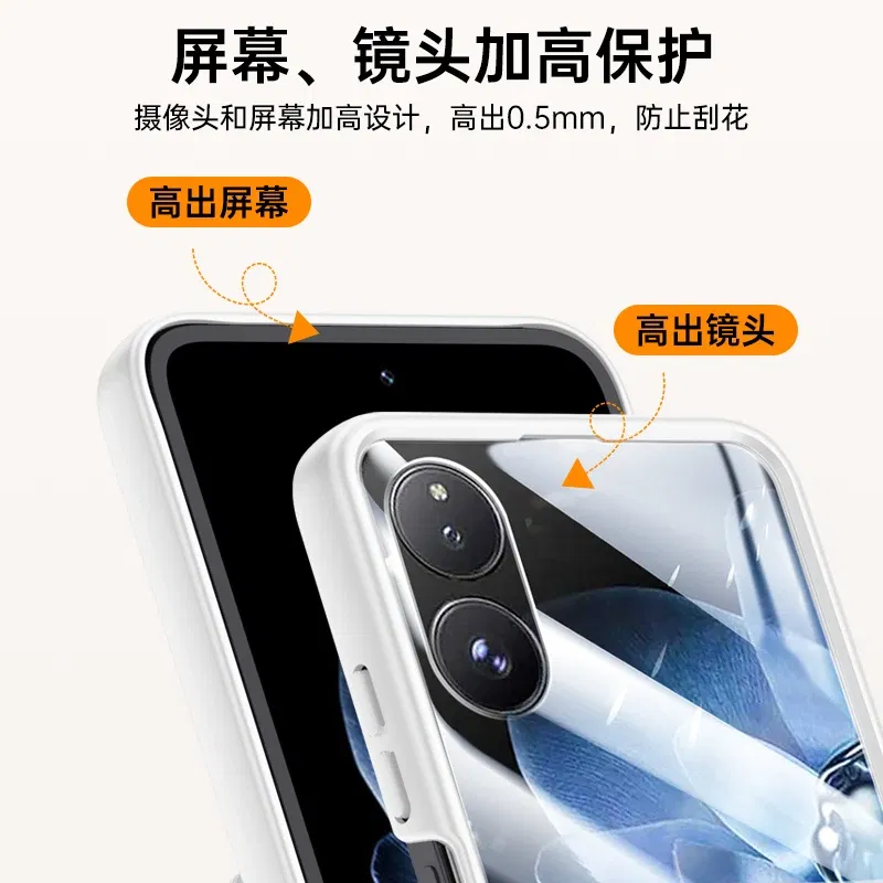 Color: black, Material: ABS - For Xiaomi Mix Flip Case Luxury Electroplating Leather Hinge Cover ForXiaomi Mix Flip Shockproof Bumper Camera Protection Shell