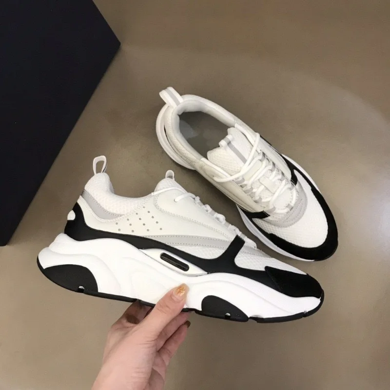 Color: SKY BLUE, Shoe Size: 41 - 2025 new B22 sports and leisure thick soled fashionable retro breathable men's and women's height increasing casual shoes