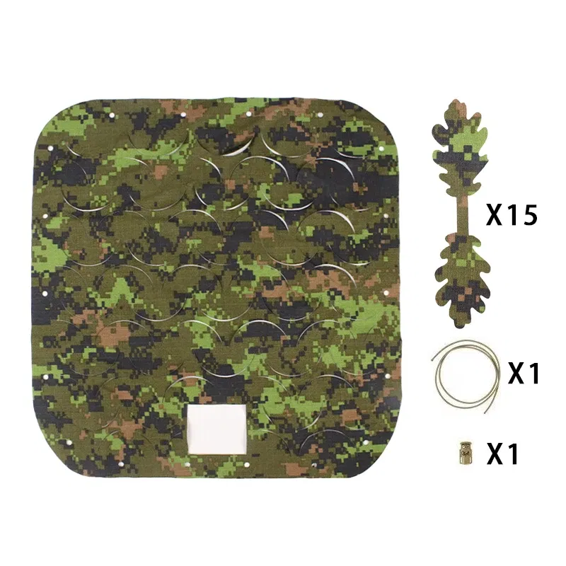 Color: WHITE - FAST Helmet Cover Flecktarn Splittertarn NFP CADPAT Camouflage Cap customed camo