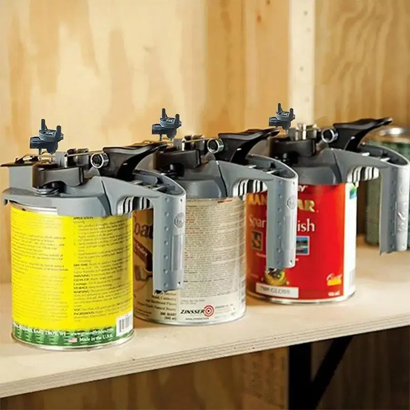 Ships From: United States, Color: Yellow - 1/4L Mixing Mate Paint Lid Paint Tank Cover Paint Color Tool Paste Cover Stirrer Universal Tool Can Encapsulation Cover accessor