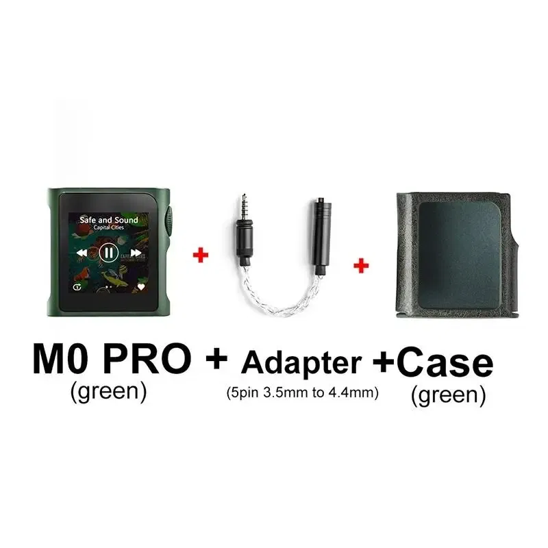 Color: WHITE, Ships From: CHINA - New! M0 Pro Hi-Res Audio HIFI Bluetooth Portable Music MP3 Player DAP USB DAC Dual ES9219C LDAC aptX PCM384 DSD128