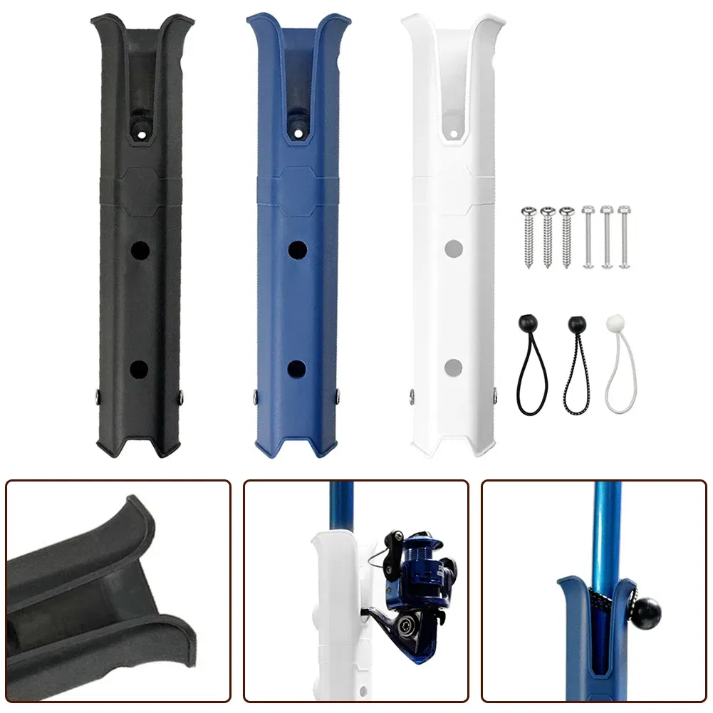 Fishing Pole Holders Fishing Rod Holder Fishing Plastic Fishing Coolers For Kayaks Indoor Wall Mounts Durable New