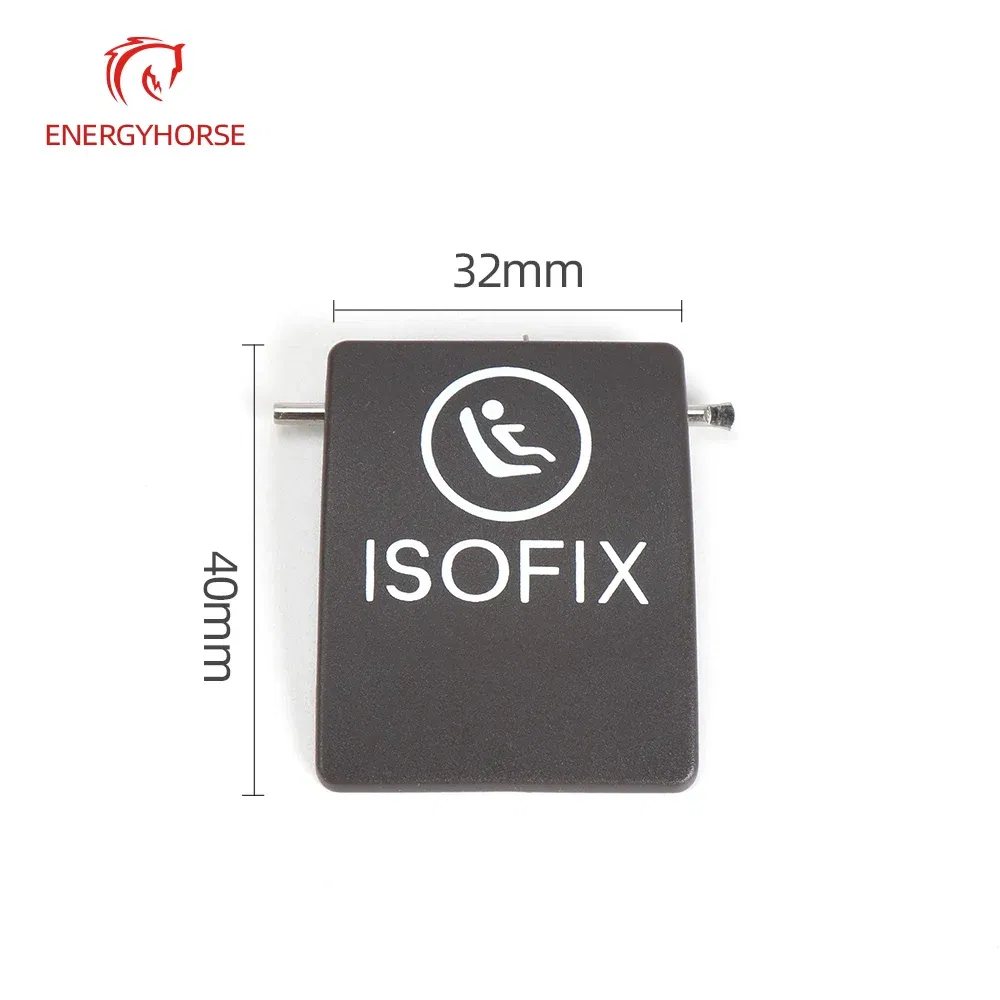 Color Name: Red - Car Seat ISOFIX Switch Cover Child Seat Restraint For Mercedes W205 W253 W238 C E GLC Class C200 C220 C300 GLC250 GLC300 E300