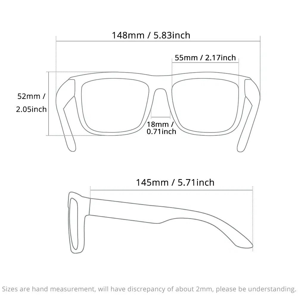 Lenses Color: Yellow, Frame Color: black - 2024 KDEAM New Polarized Sunglasses For Men UV400 Protection Lens Black Grey Frame Driving  Sun Glasses Fishing Eyewear