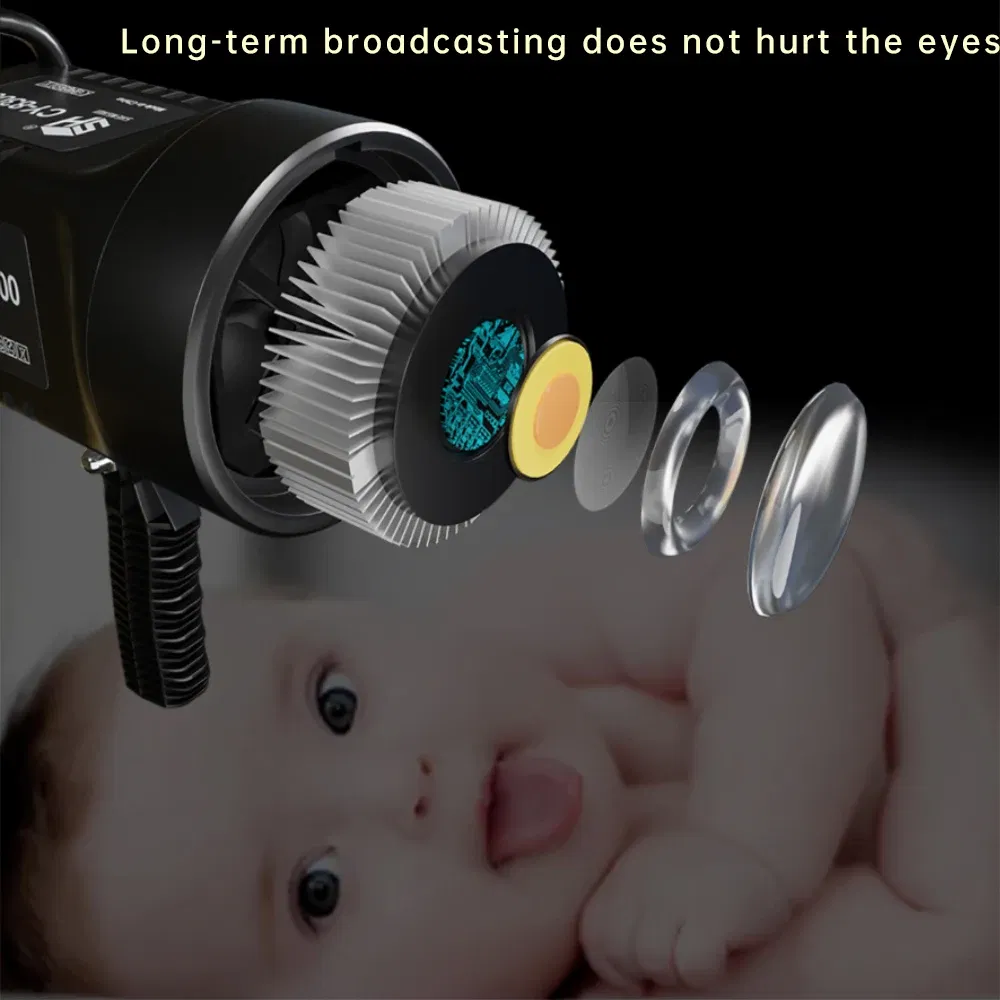 Color: Yellow, Ships From: CHINA - 100W Photography LED Video Light  Daylight-Balanced Sun Lamp for Portrait Flash Studio Accessories Youtube Live