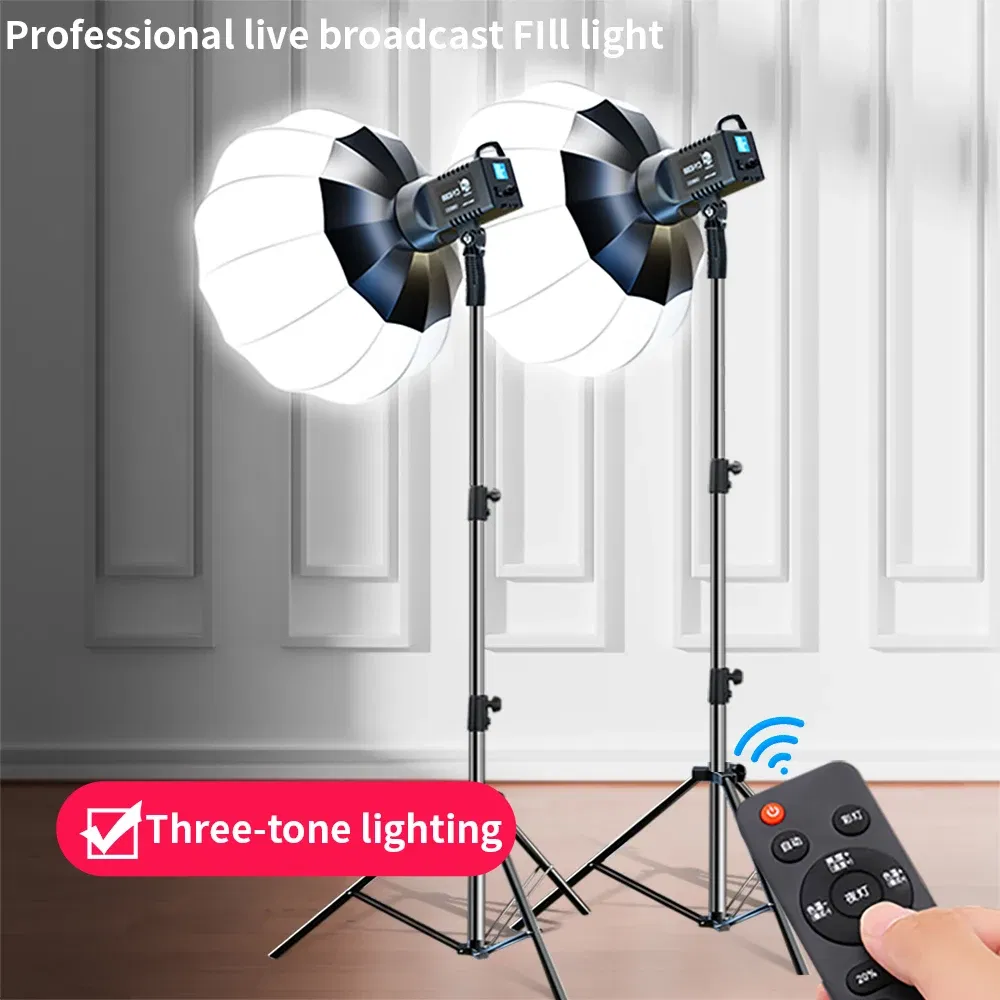 Color: Yellow, Ships From: CHINA - 100W Photography LED Video Light  Daylight-Balanced Sun Lamp for Portrait Flash Studio Accessories Youtube Live