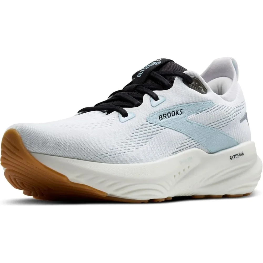 Color: GRAY, Shoe Size: 41 - Original Brooks Men?™s & Women?™s  Glycerin 22 Neutral Marathon Professional Running & Walking Shoe Casual Sneakers