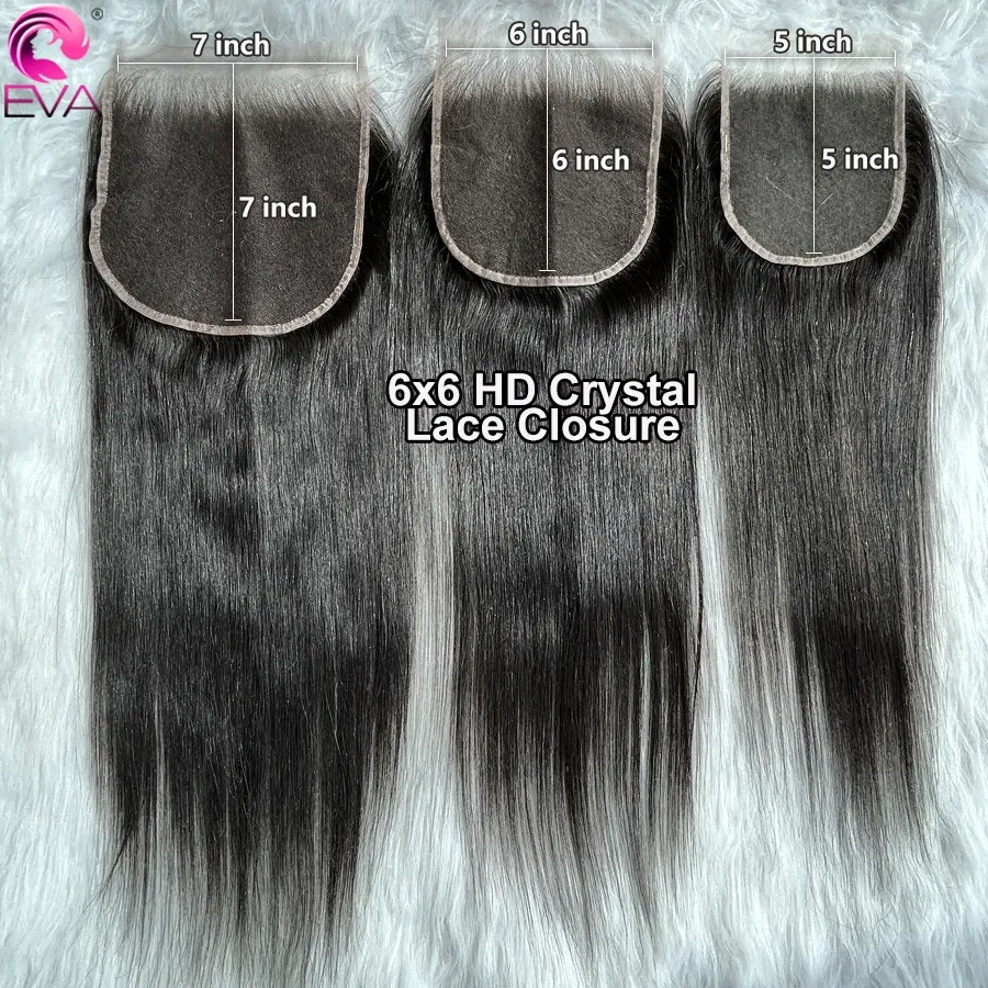 Color: Red, Material Grade: Remy Hair, Stretched Length: 16inches - Eva 5x5 Hd Lace Closure Straight 13x4 Lace Frontal Closure Hand Tied Human Hair Closures Free Part Hd Lace Closure Pre Plucked