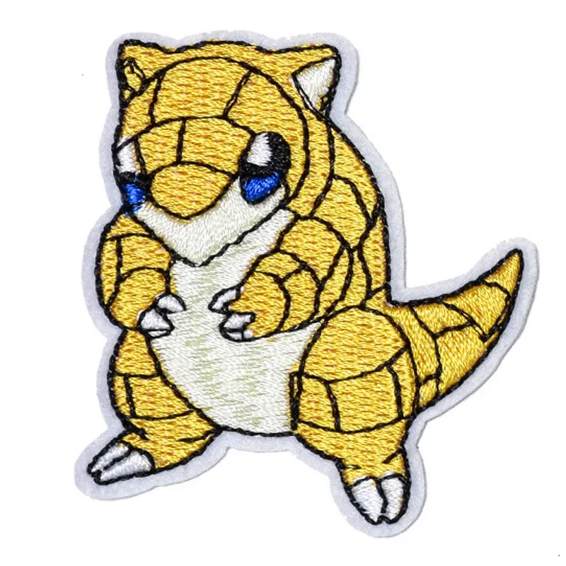 Color: Brown - Elf Patch Iron On Embroidered Patches For Clothing Thermoadhesive Patches Cute Animal Fusible Patches On Backpacks DIY Stickers