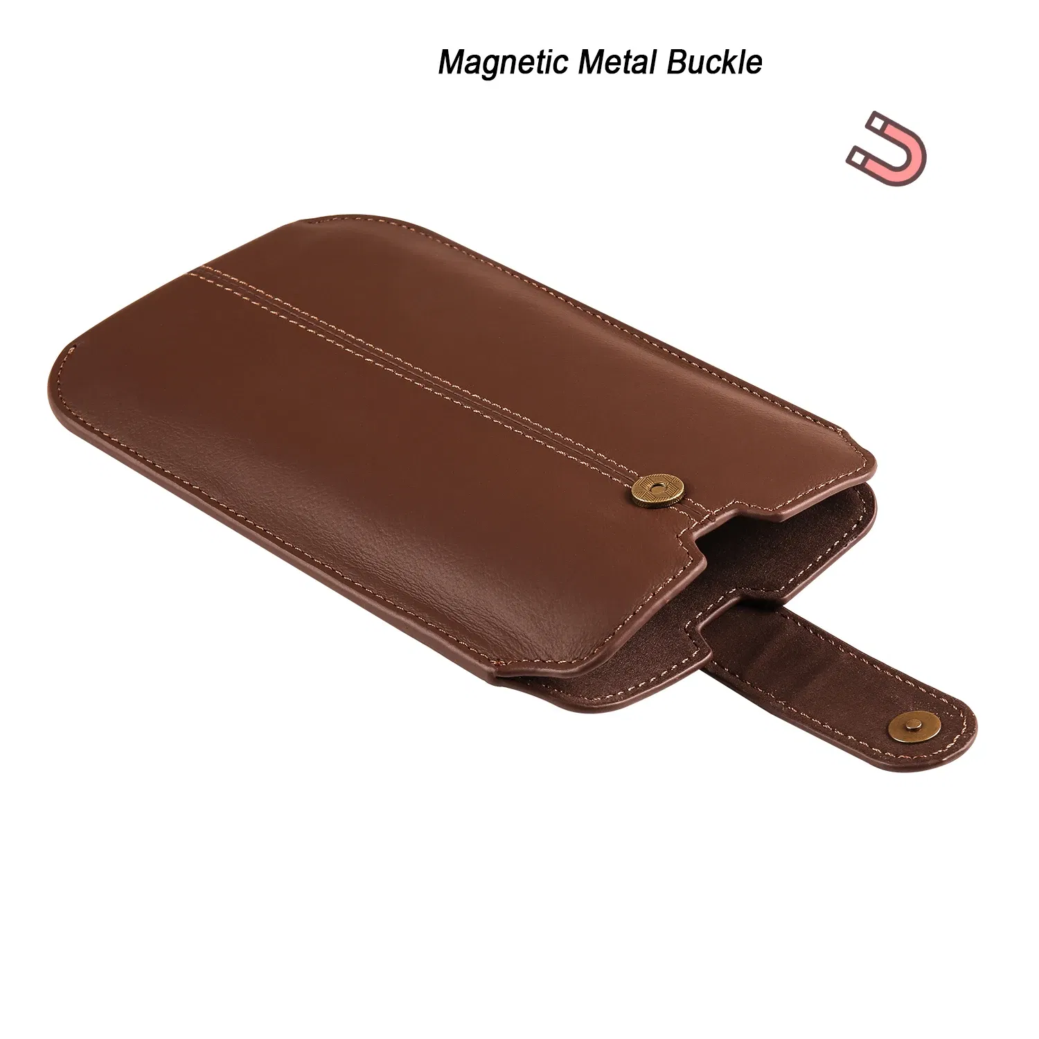 Color: black, Material: Genuine Leather - Real Genuine Leather Mobile Phone Pouch Belt Clip Case For Samsung Galaxy S24 S23 FE S22 A53 A54 A55 Men Waist Bag Holster Cover