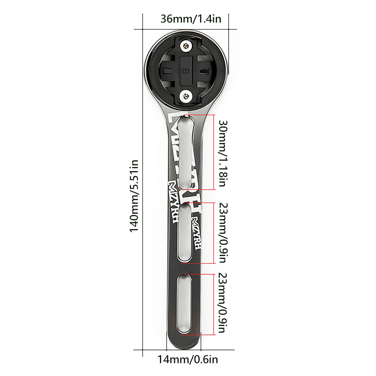 Color: green, Ships From: CN - Bicycle Stopwatch Holder Bike Computer Bracket Adapter MTB Bike Speedometer Stem Mount For Garmin Bryton Cateye Cycling