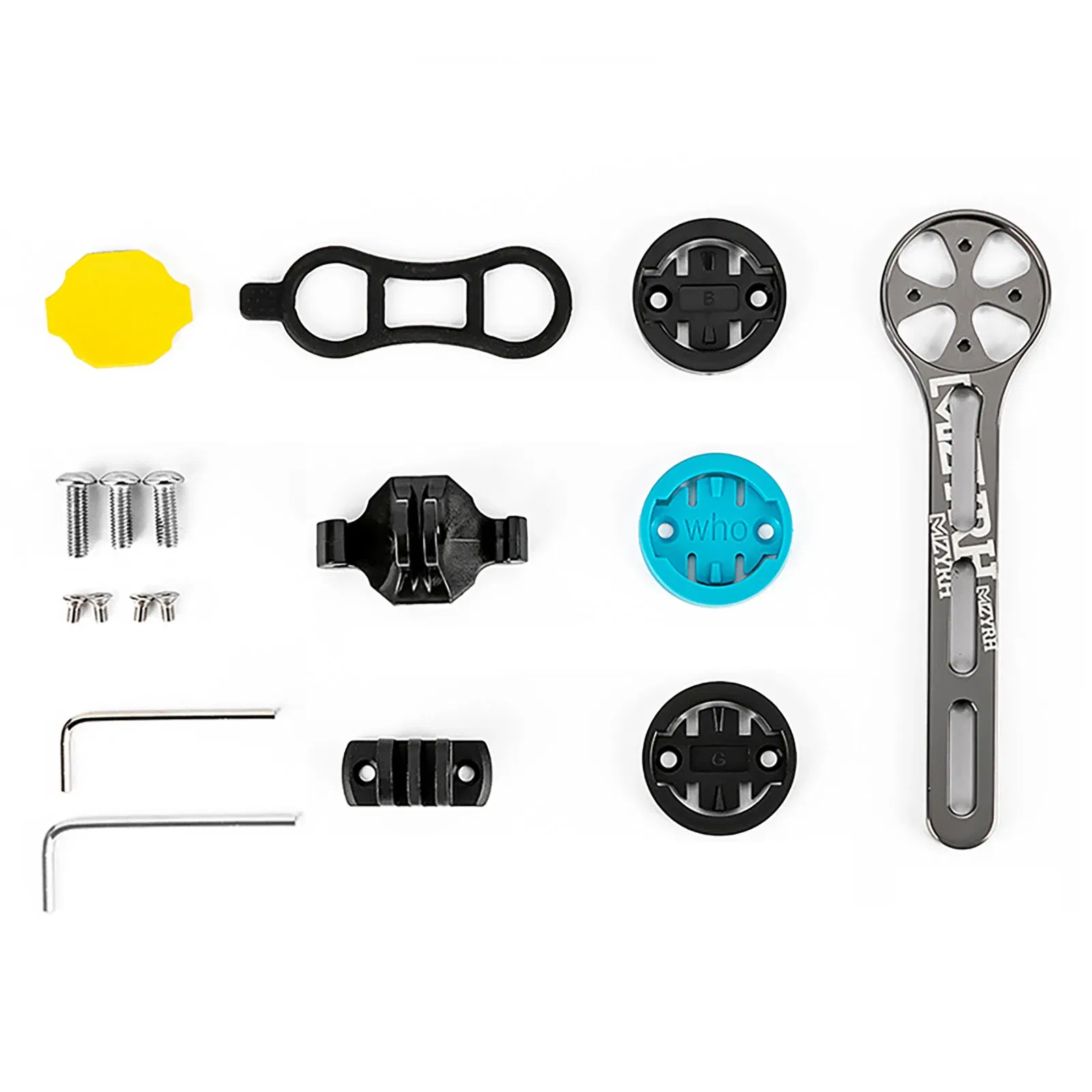 Color: green, Ships From: CN - Bicycle Stopwatch Holder Bike Computer Bracket Adapter MTB Bike Speedometer Stem Mount For Garmin Bryton Cateye Cycling