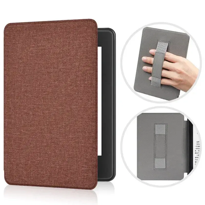 Color: camel, Size: TEN - Handle Case for Kindle Paperwhite 2022 2021 Pouch 1 2 3 4 5 6 7 8 9 10th 11th Generation 6/6.8 Inch 2019 2018 Protective Cover