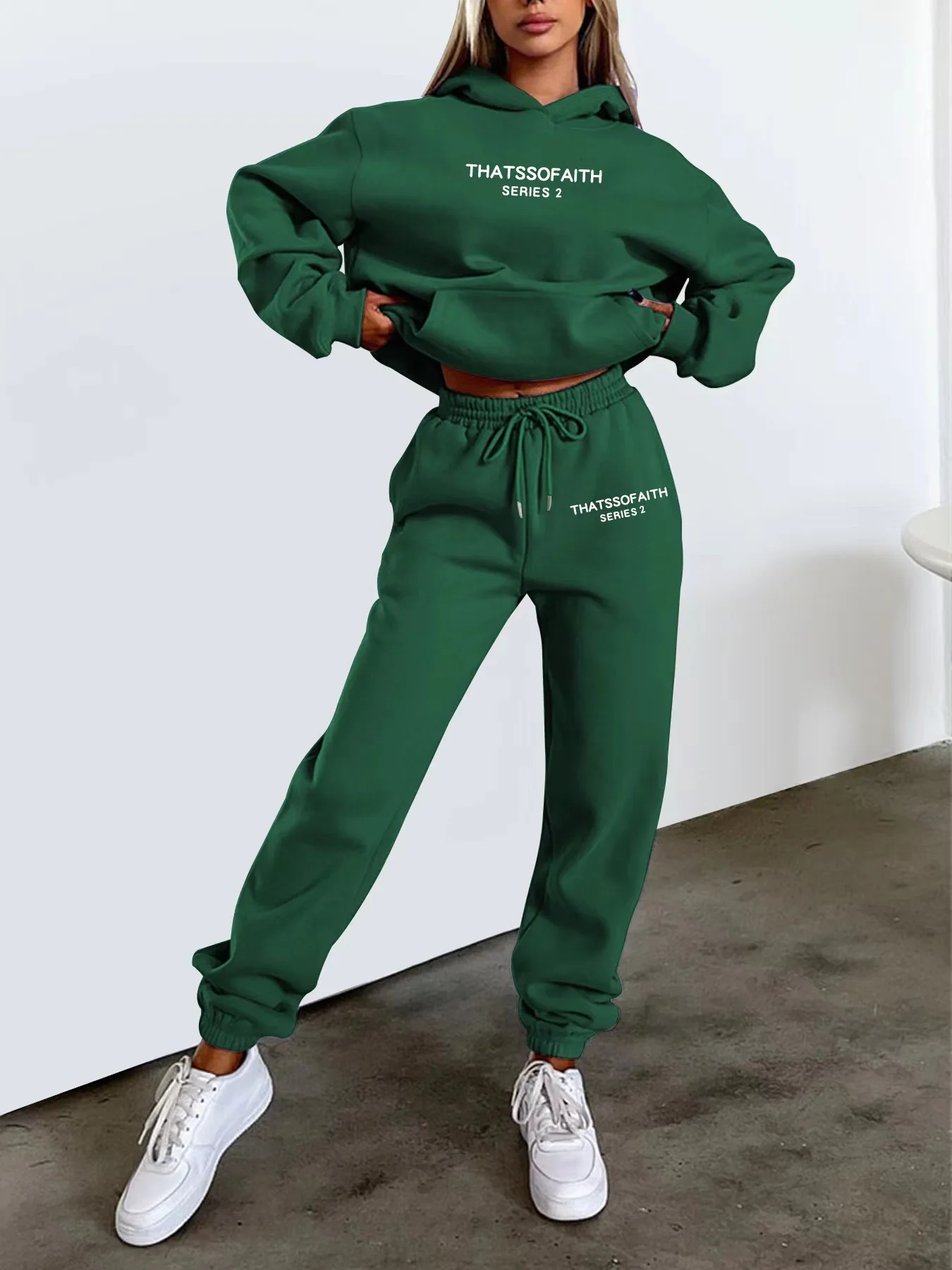 Color: PURPLE, Size: XXXL, Ships From: CHINA - 2025 Autumn Winter Women's Sets 2pcs Hoodies Pants Suit Sports Outfits  Letter Print Aesthetic Clothes Ladies Tracksuit