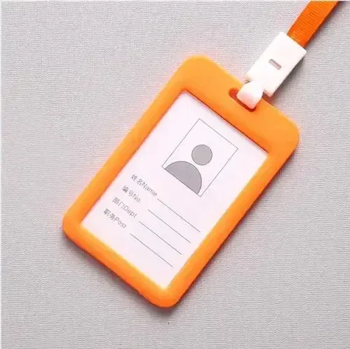 Color: Diamond J Color - Unisex Colorful Employee Id Case with Lanyard Double Side Id Credit Card Holder Access Bus Card Case Badge Holder Card Sleeve