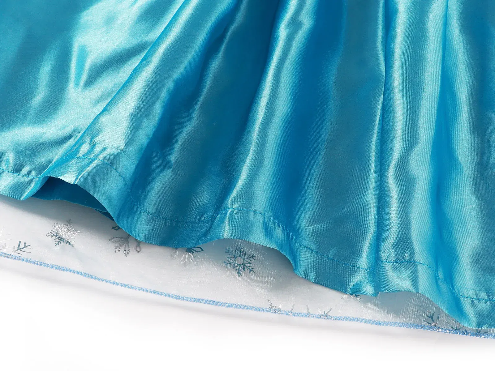 Color: Rose Red, Kid Size: 4T - Disney Girls Cospaly Snow Queen Elsa Costumes Kids Carnival Party Prom Gown Robe-Playing Children Clothes Frozen Princess Dress