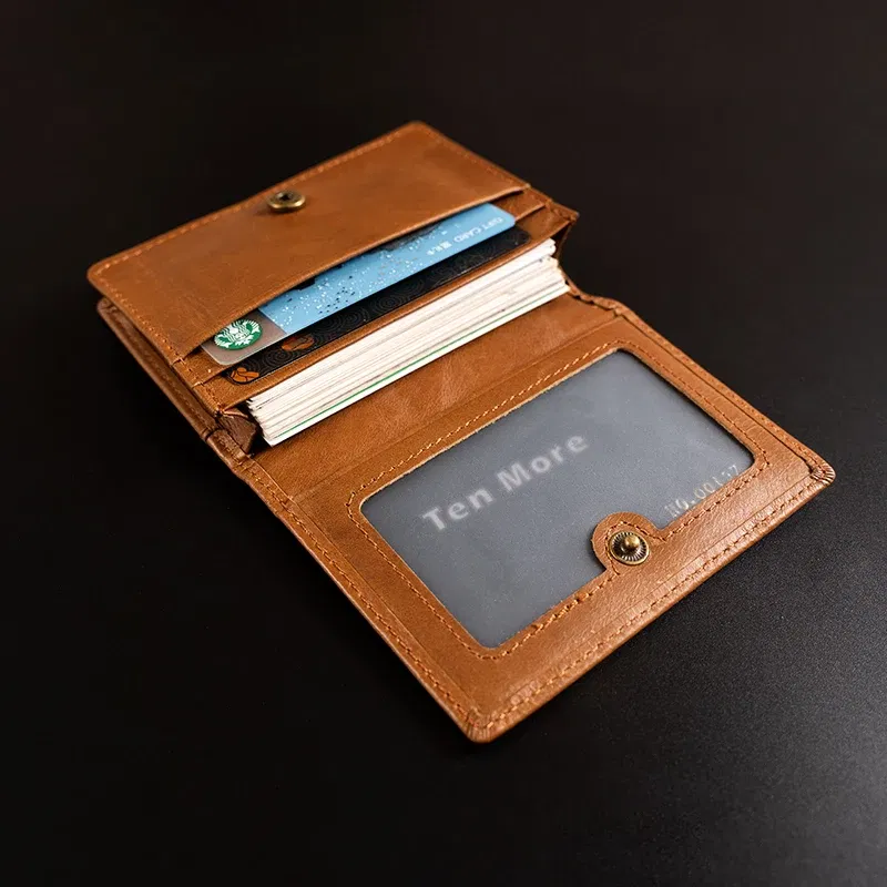 Color: wine red, Ships From: CHINA - Luxury Genuine Leather Cowhide Card Holder RFID Blocking Purse Men and Women Credit Card Wallet Slim Business ID VIP Cards Bags