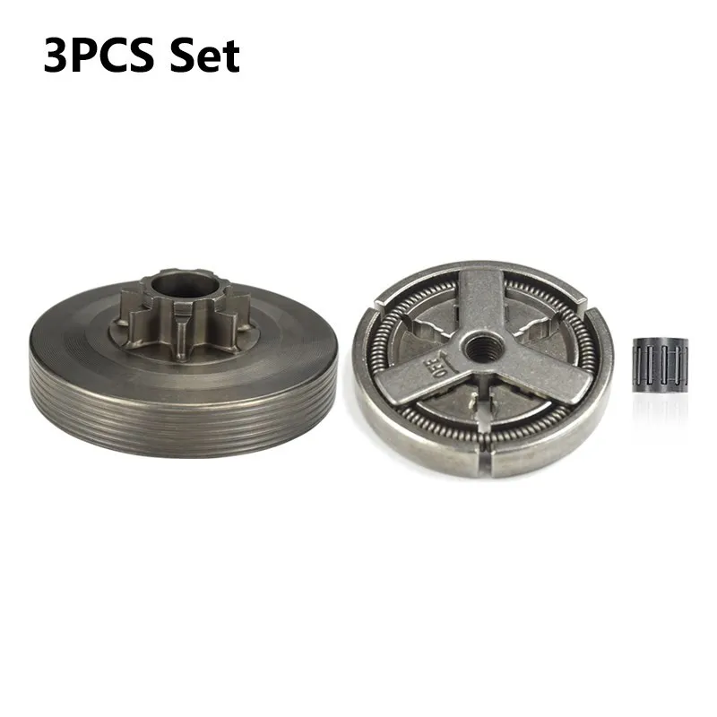 Size: 14 inches - XCAN Clutch Drum+Clutch Cover+Needle Bearing For 4500 5200 5800 45cc 52cc 58cc Chainsaw Replacement Parts