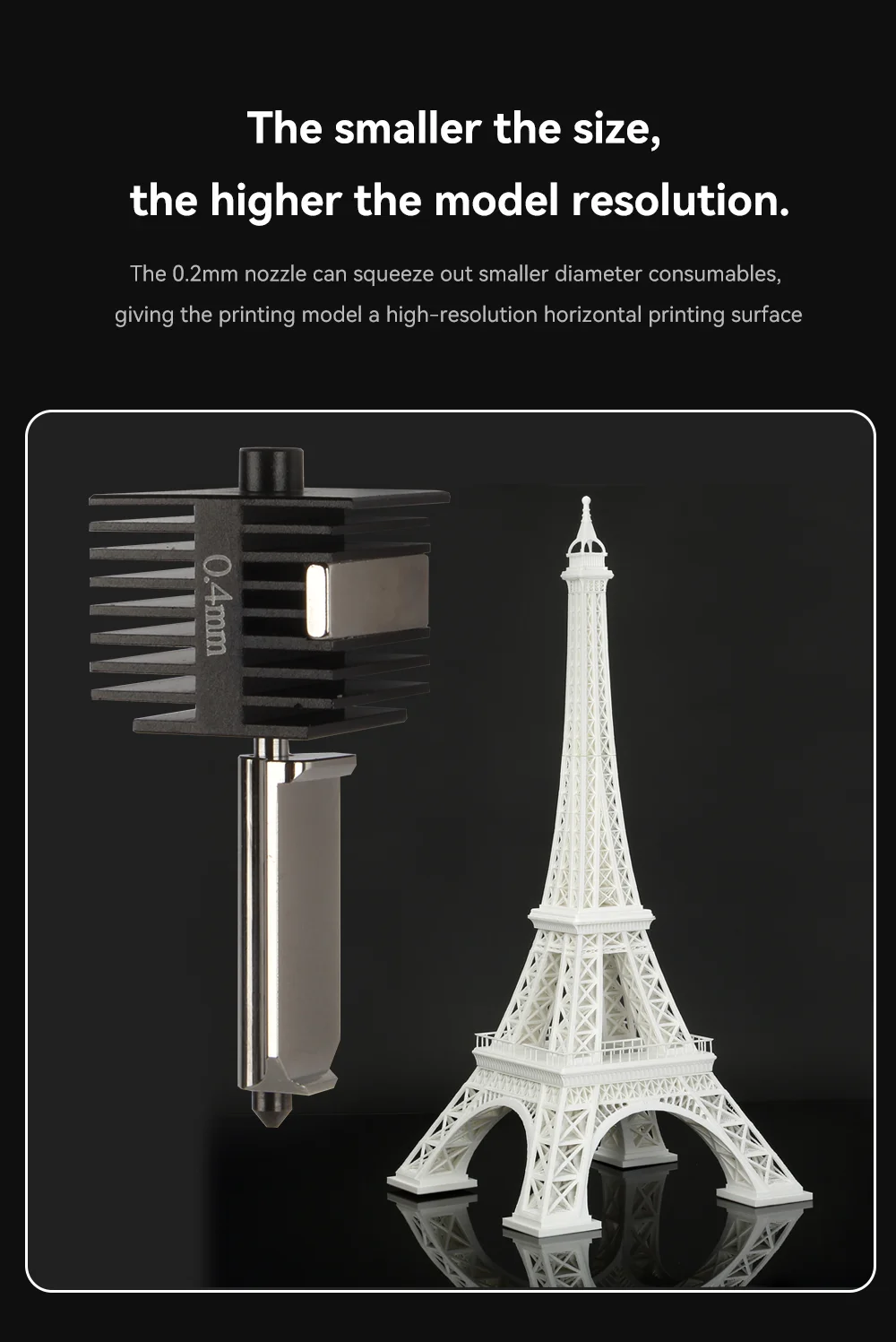 Color: green - Hardened Steel Nozzle For Bambu Lab A1 mini Hotend Kit 0.4/0.6/0.8mm Fast Speed Bambulab A1 Hot End Assembly 3D printer part