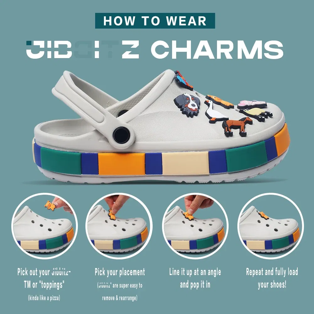 Color: Champagne, Ships From: CHINA - Cute Word Shoe Charms Anti  Club  Rockin Croccin Heart Hella Hyphy Golden State Peace Sad Black  Buckle Accessories