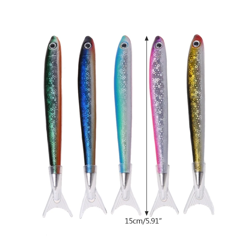 Color: Blue - Creative Fish Ballpoint Pen Ocean Signature For Stationery School Office Supply