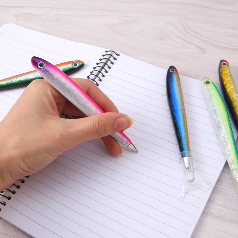 Color: Blue - Creative Fish Ballpoint Pen Ocean Signature For Stationery School Office Supply
