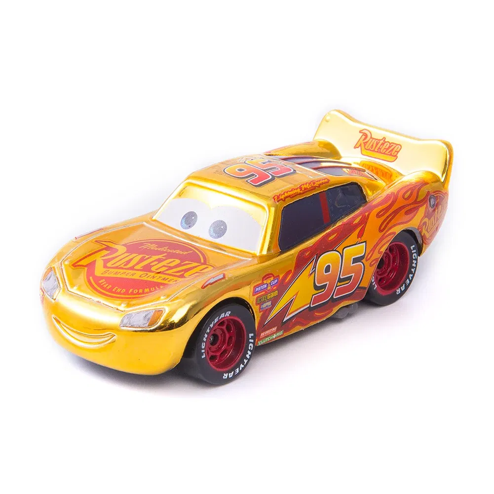 Color: Fluorescent Green - Pixar Cars 3 Temperature-variable Model Disney Lightning Mcqueen Racing Family Mack Uncle Car Toy Boy Girl Children Toys Gift