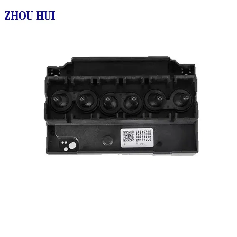 Color: Black on White - Original T60 Printhead for Epson F180000 R280 R285 R290 R295 R330 T50 T59 L805 RX595 RX610 RX680 L800 L801 Print head