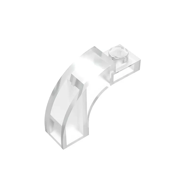 Color: plum - MOC PARTS GDS-719 BRICK W. BOW 1X1X2 compatible with lego 6005 92903 children's toys Assembles Building Blocks Technical
