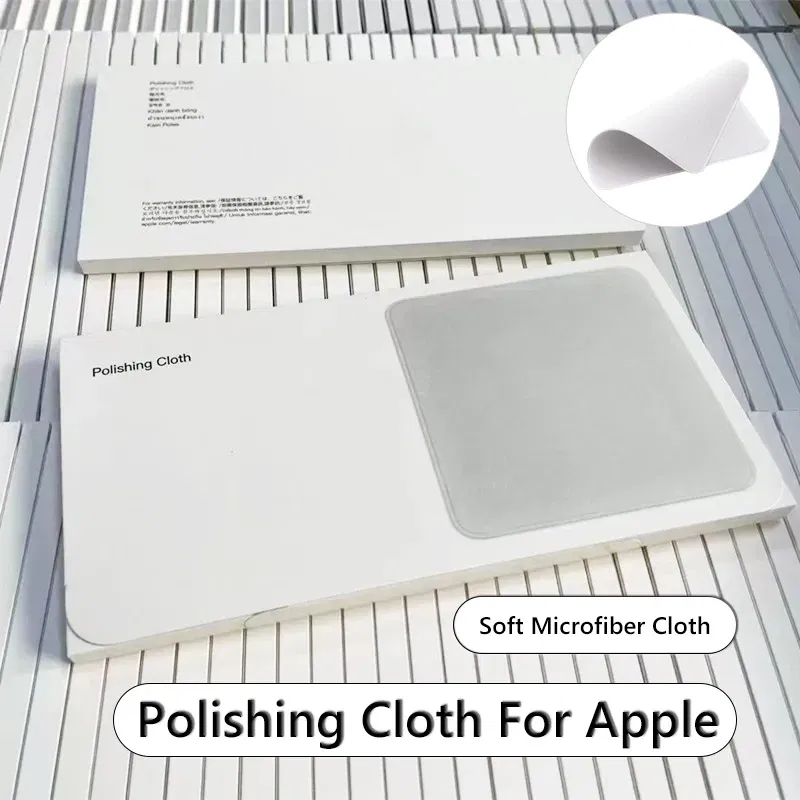 Color: green, Specification: 8pcs - Polishing Cloth for Apple iphone 1:1 Nano-Texture Screen Cleaning Cloth for iPad Mac iPod Pro Watch Lens Camera Display Cleaner