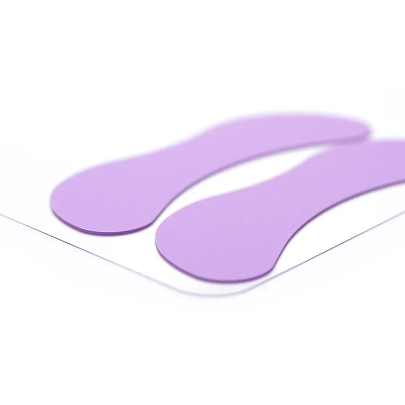 Color: Ivory, Ships From: CHINA - 2Pcs Hot Eyelash Patches Competitor Eyelash Pads Multi-Color Eyelash Patches Silicone Eye Patches Universal Grafted Eyelash Pads