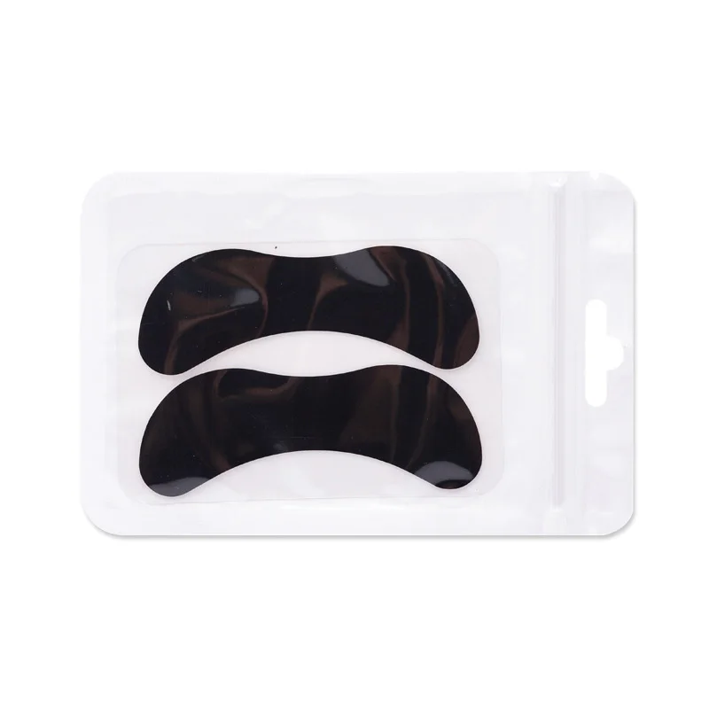 Color: Ivory, Ships From: CHINA - 2Pcs Hot Eyelash Patches Competitor Eyelash Pads Multi-Color Eyelash Patches Silicone Eye Patches Universal Grafted Eyelash Pads
