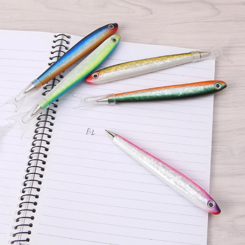 Color: Black - Creative Fish Ballpoint Pen Ocean Signature For Stationery School Office Supply