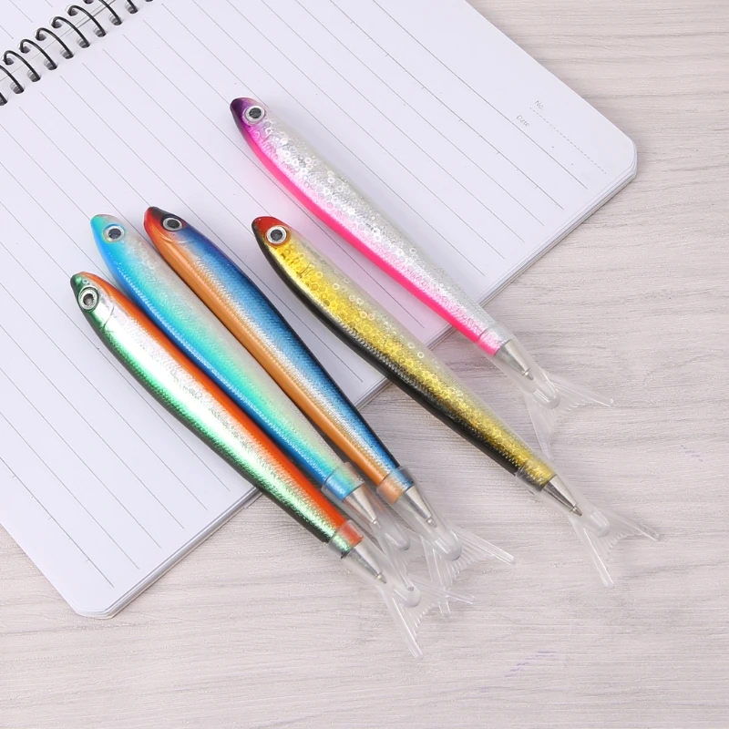 Color: Black - Creative Fish Ballpoint Pen Ocean Signature For Stationery School Office Supply