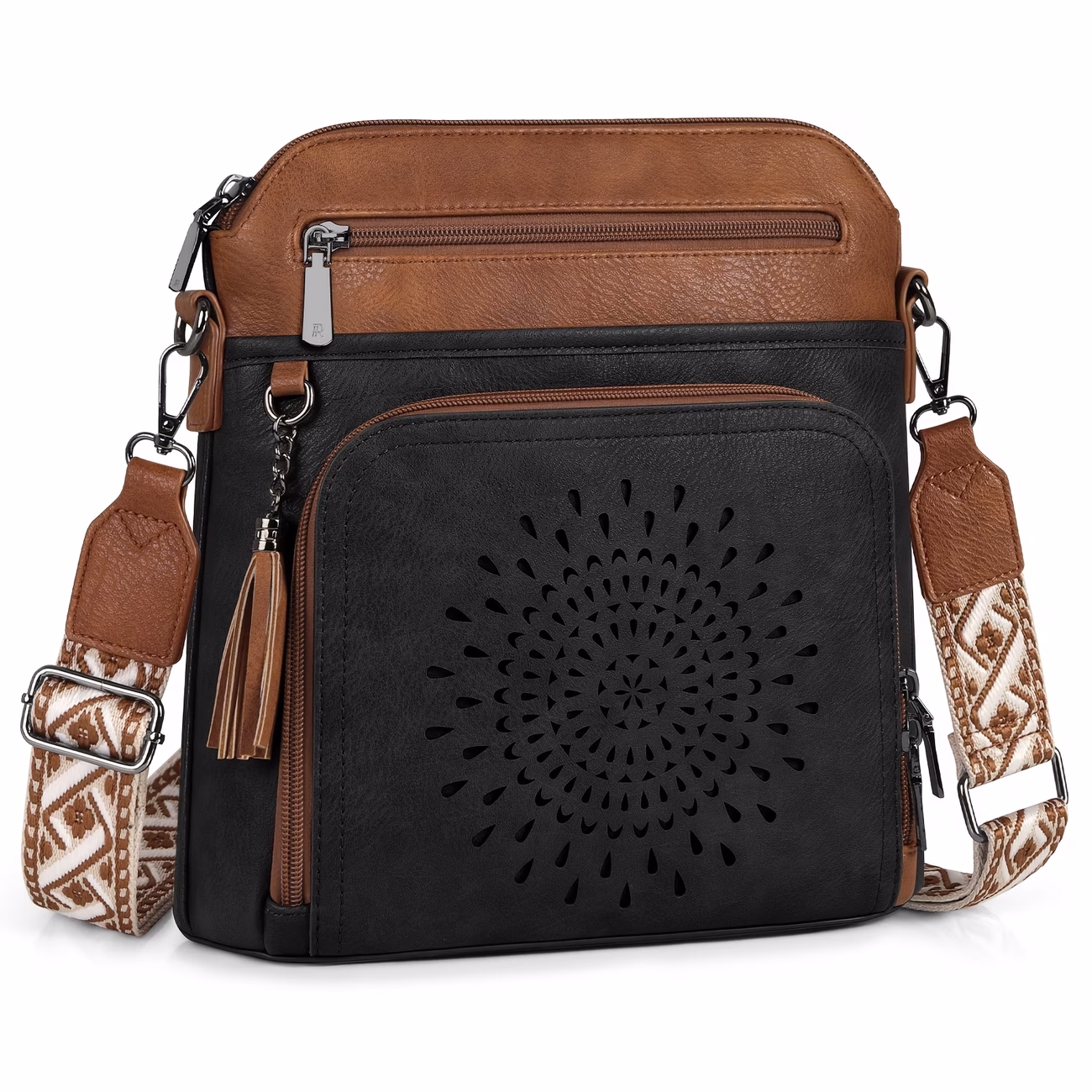 RAINSMORE Crossbody Bags for Women – Crossbody Purse, Designer Women’s Shoulder Bags, Handbags, Trendy Medium Crossbody Purse for Travel and Work