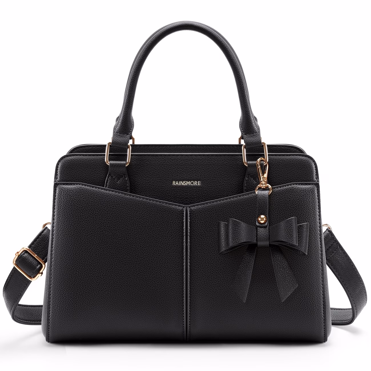 RAINSMORE Women's Crossbody Bag – Tote Bag Made of Elegant Designer Handbag, Top Handle Shoulder Bag, Casual Travel Tote