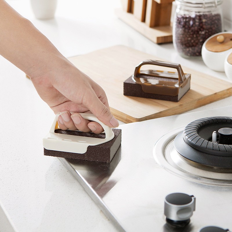 🧽🔥2026 HOT SALE🍳Emery Sponge Scrubber for Heavy Duty Cleaning