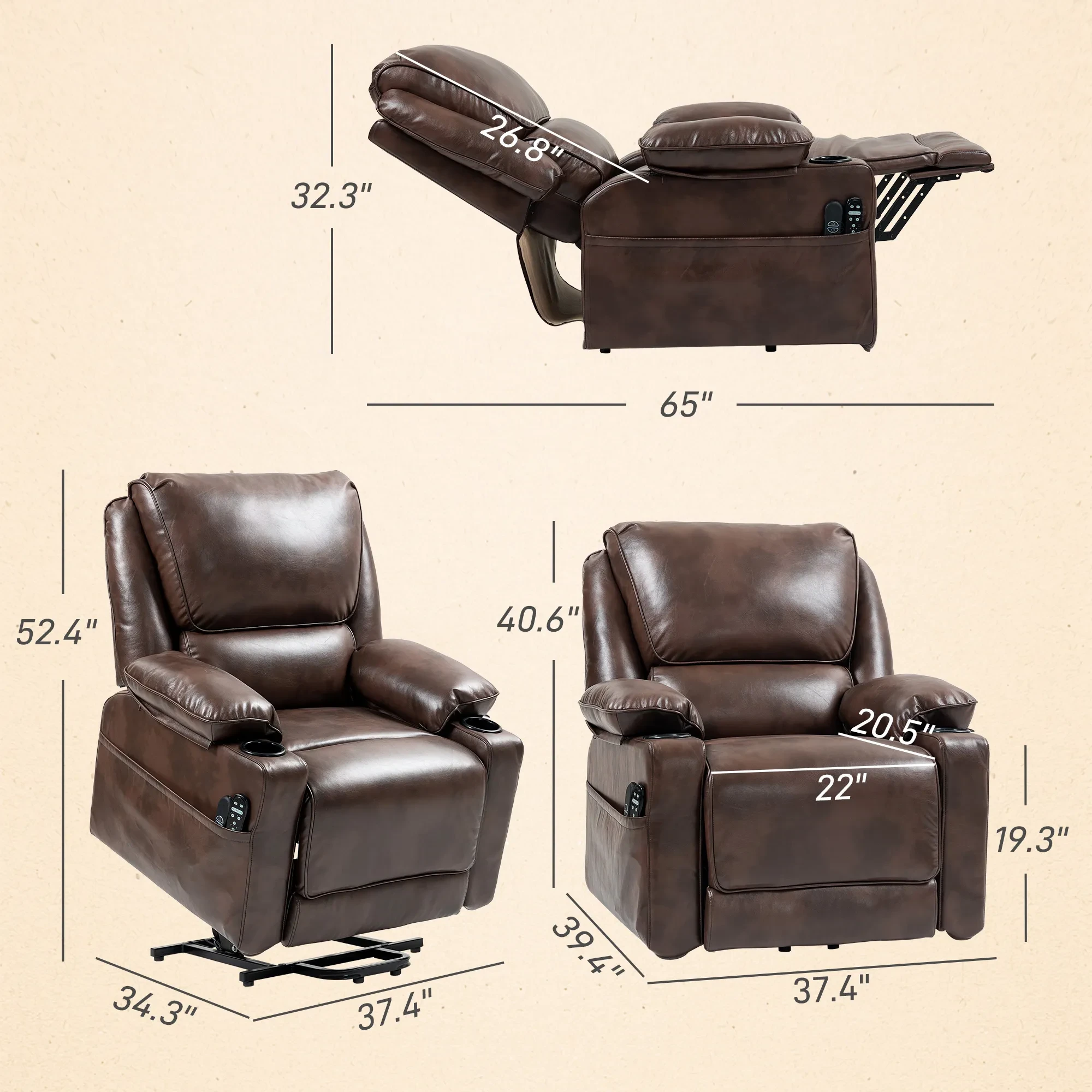 Leather Recliner Sofa NZ
