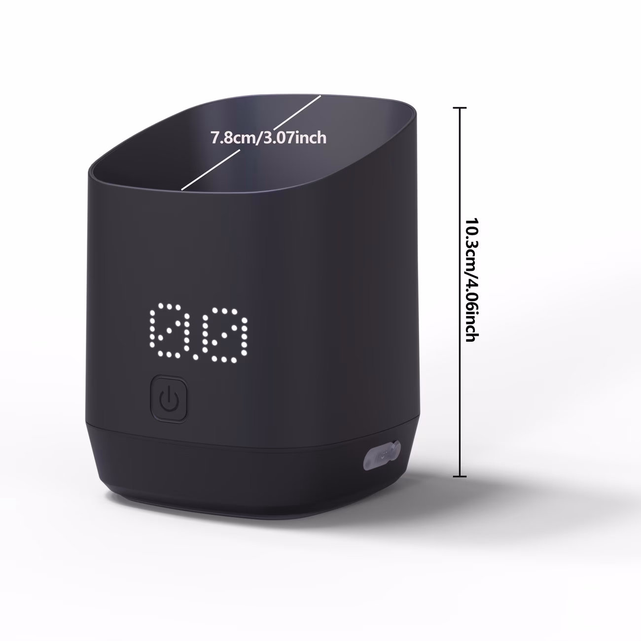 HOTU Digital Coffee Scale – Espresso Scale with LED Display, 0.1G Coffee Bean Weight Scale, Grinder Cup