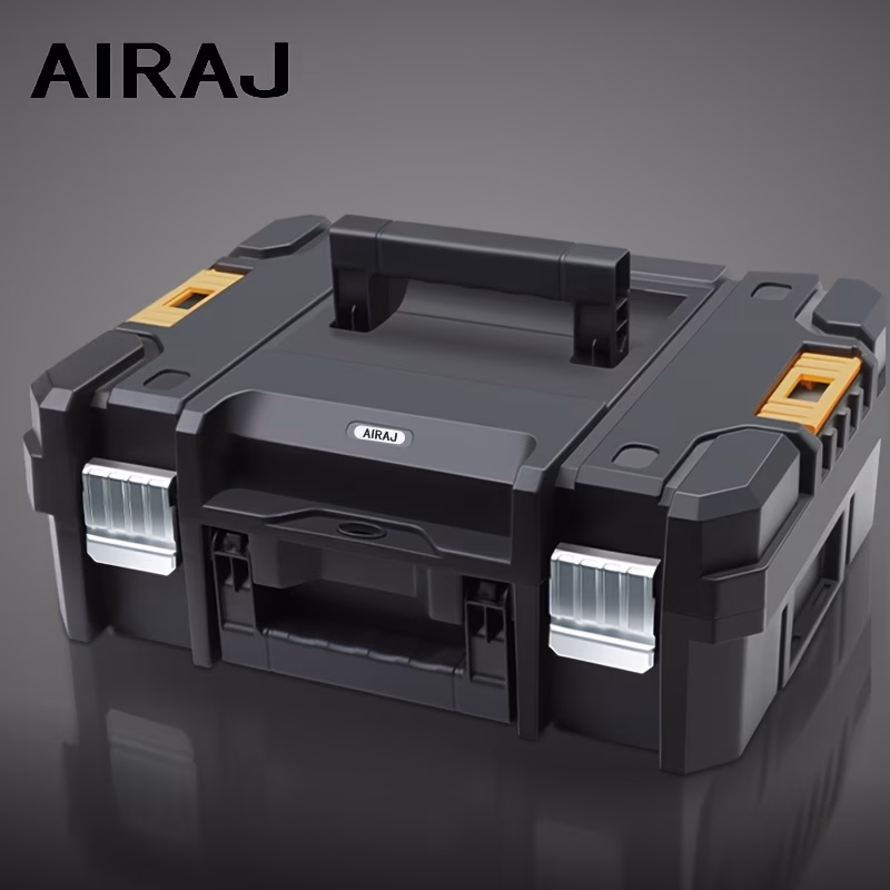 AIRAJ Plastic Tool Box Collection – Spacious and Portable Storage Solution, Ideal for Professional Technicians and Household Use