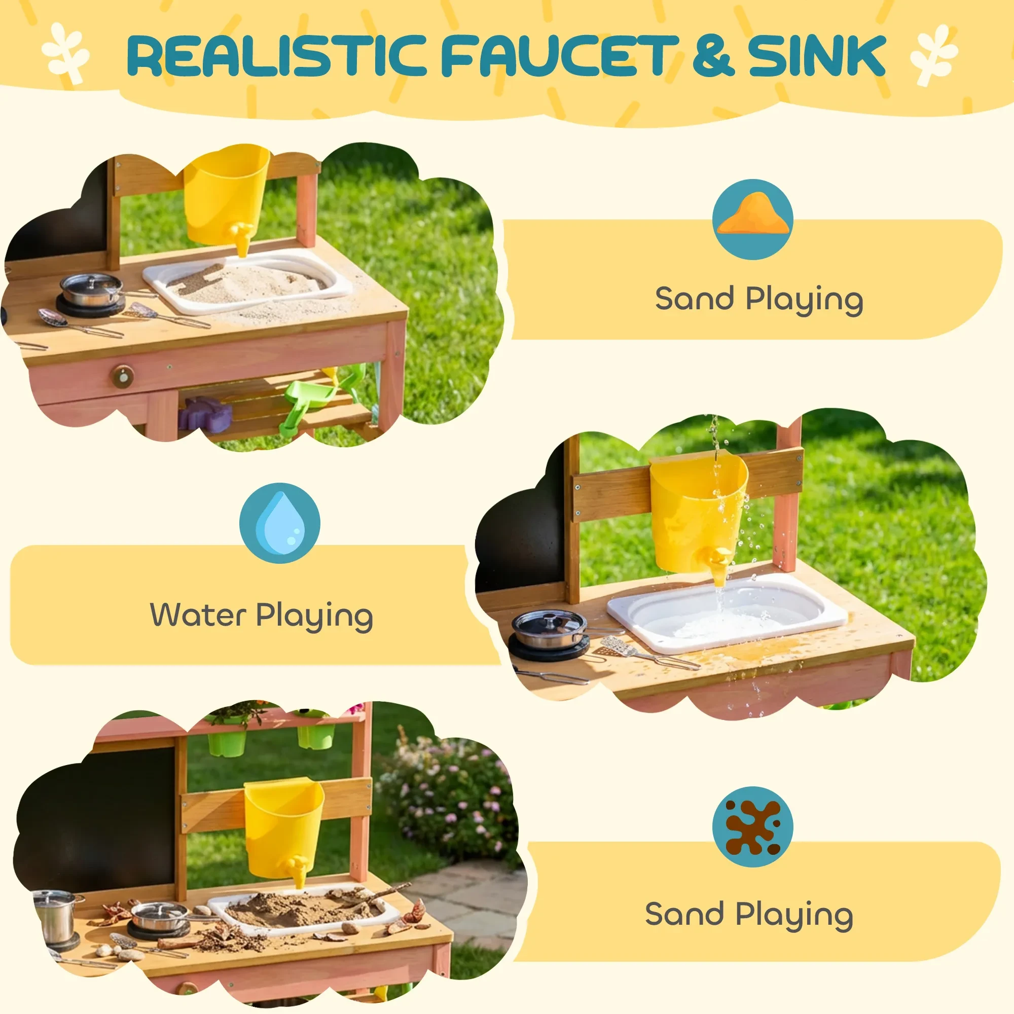 Mud Kitchen for Kids