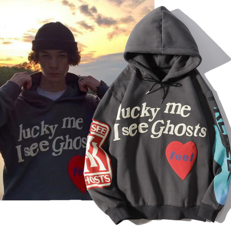Lucky Me I See Ghosts Hoodie
