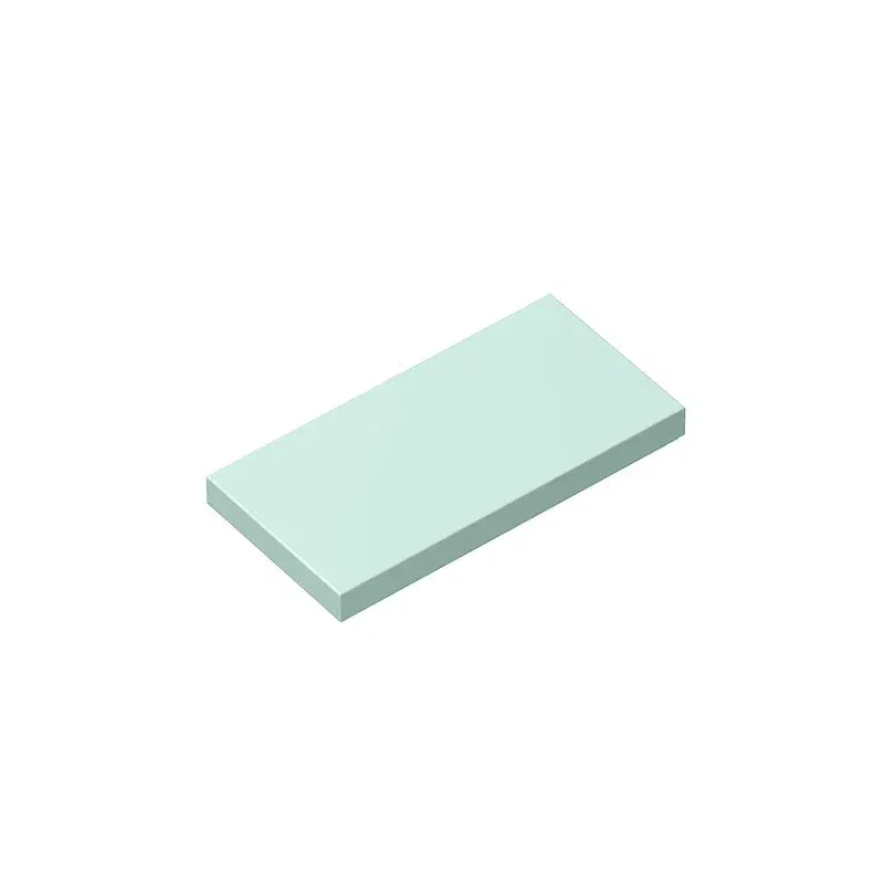 Color: Dark Grey - Gobricks GDS-614 Tile 2 x 4 compatible with lego 87079 pieces of children's DIY  Educational Building Blocks Technical